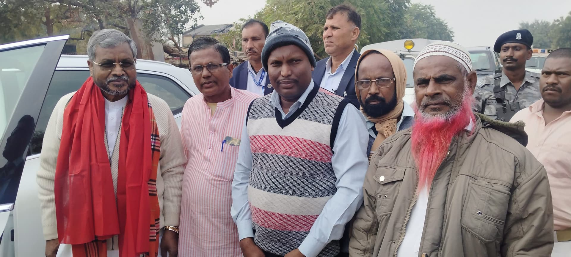 भाजपाइयों ने नारायणपुर में बाबूलाल का किया स्वागत