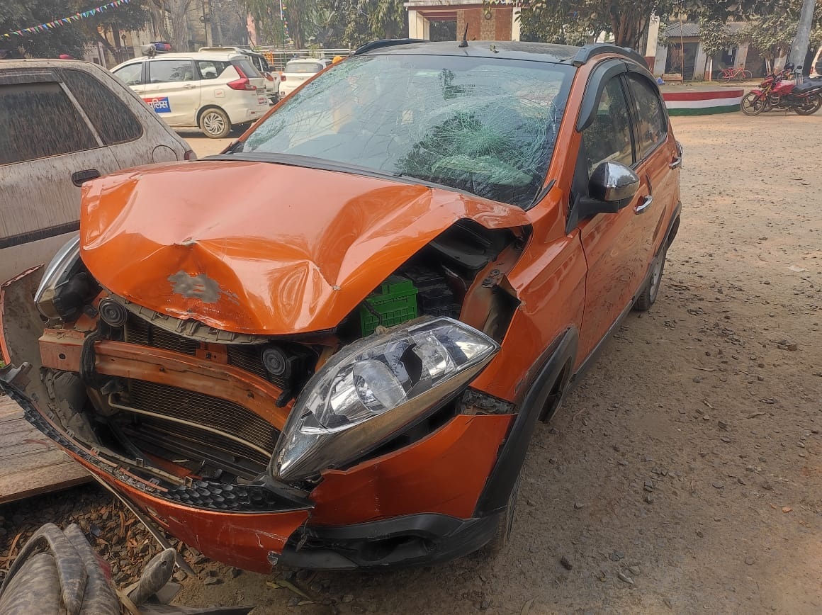 तेज रफ्तार कार ने ड्यूटी से वापस लौट रहे होमगार्ड जवान मारी टक्कर, मौत