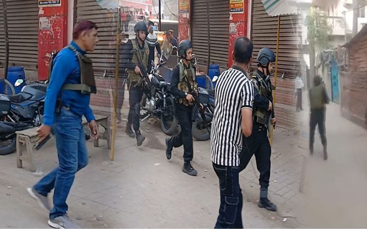 Video: कंकड़बाग में फायरिंग के बाद फिल्मी स्टाइल में घर को घेरा, देखें कैसे पहुंची STF