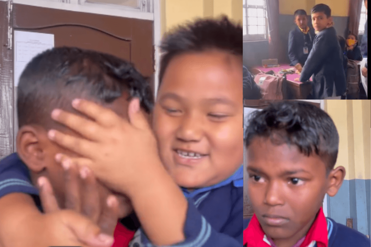 Viral Video: दोस्ती की मिसाल, बच्चों ने मिलकर किया कुछ ऐसा कि लोग हुए भावुक