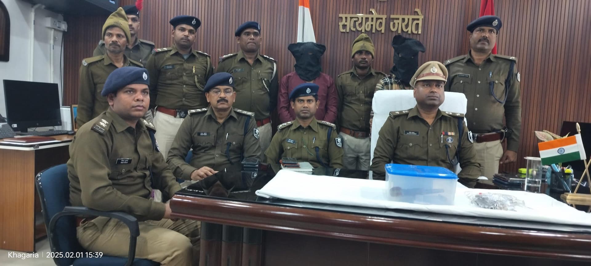 50 हजार रुपये का इनामी कुख्यात संदीप को हथियार के साथ दबोचा, 24 घंटे में यह दूसरी कार्रवाई