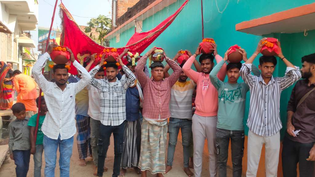 बेलारी खानकाह में उर्स मेला के दूसरे दिन गागर शरीफ का हुआ आयोजन