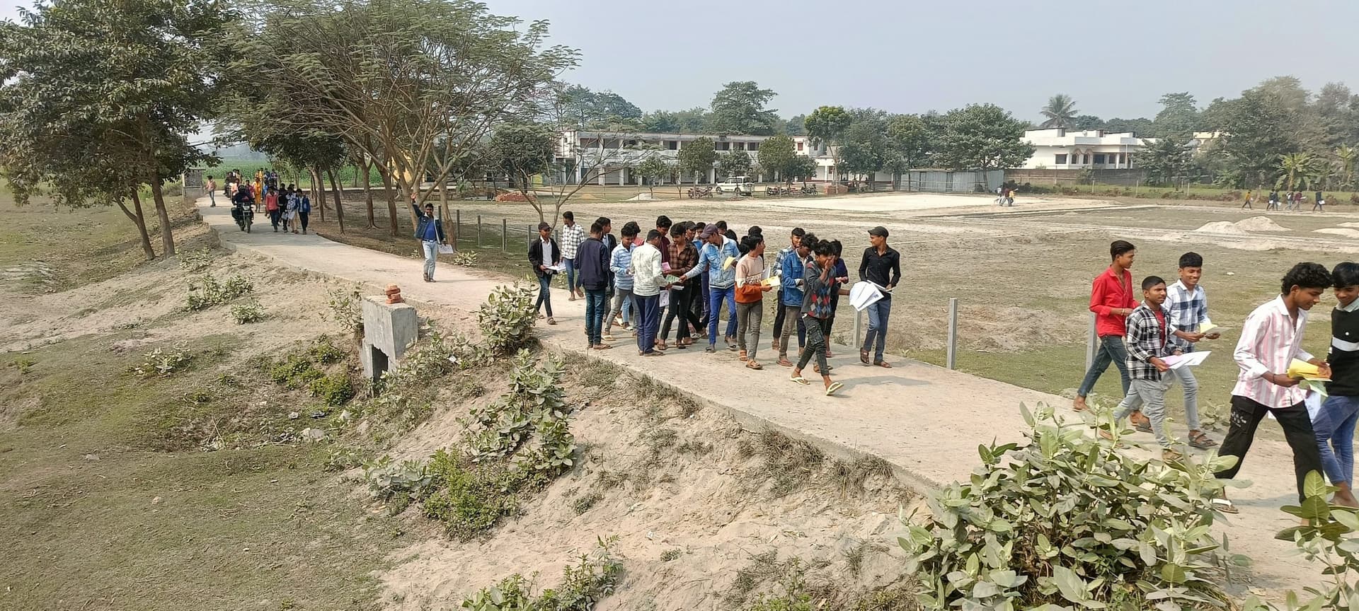 वीरपुर में पांचवें दिन 160 परीक्षार्थी रहे अनुपस्थित