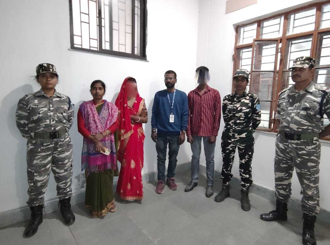 एसएसबी जवानों ने नाबालिग लड़का-लड़की को लिया हिरासत में, चाइल्ड हेल्पलाइन को किया सुपुर्द