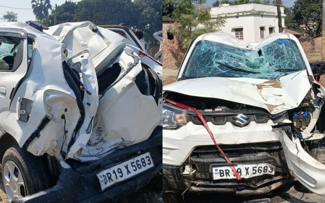Road accident: सड़क हादसे में चकनाचूर हुई कार का देखें वीडियो, एक की मौत और दो दोस्त घायल