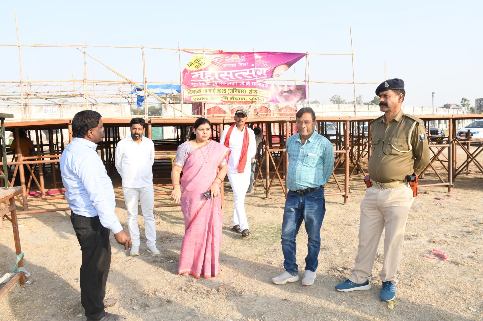 श्री श्री रविशंकर के आशीर्वचन के लिए पूर्णिया तत्पर : महापौर