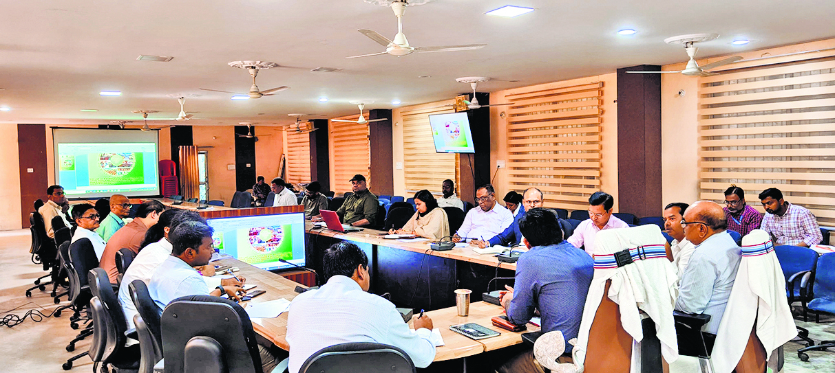 hajipur news. बिहार दिवस पर कार्यालयों को नीली रोशनी से सजाएं