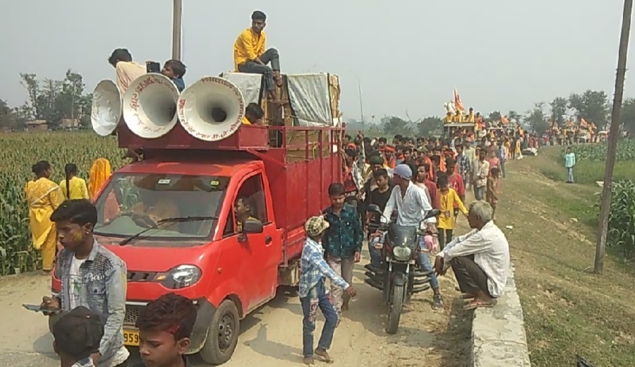 महाविष्णु यज्ञ का हुआ समापन, प्रतिमा का किया विसर्जन
