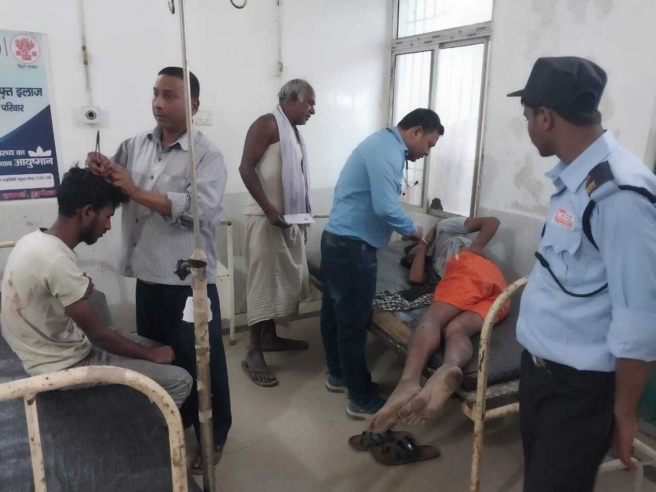 भूमि विवाद को लेकर दो पक्षों में मारपीट, सात लोग जख्मी