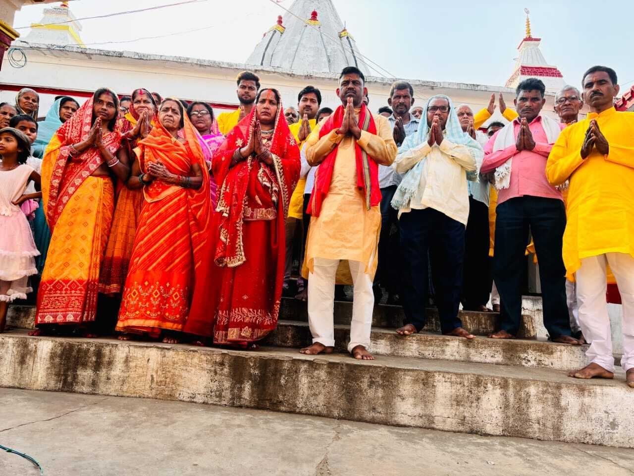 शिव मंदिर में दो दिवसीय अखंड रामधुन संकीर्तन आरंभ