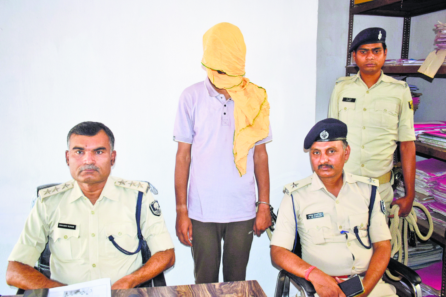 Jehanabad : ओकरी का वांछित नीतीश उर्फ नगवा गिरफ्तार
