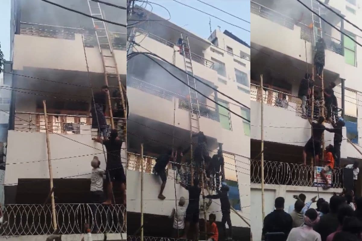 Patna News: पटना के आलीशान अपार्टमेंट में लगी आग, बचाव के लिए पहुंची दमकल की 12 गाड़ियां, देखें वीडियो