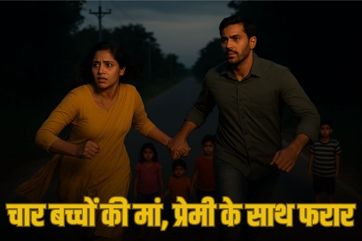 Love Story: हे राम! 4 बच्चों की मां 3 बच्चों के पिता के साथ फरार