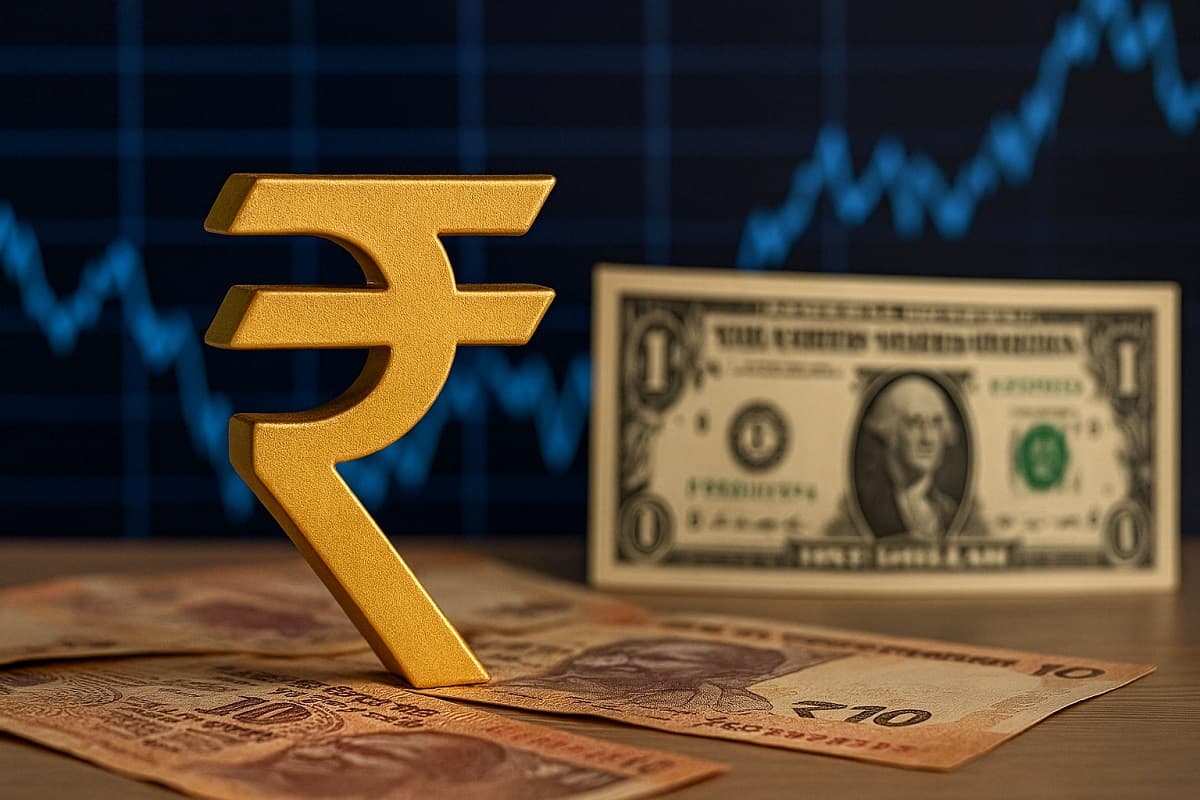 डॉलर के आगे संभला रुपया, कच्चे तेल के दाम गिरने से मिली बड़ी राहत