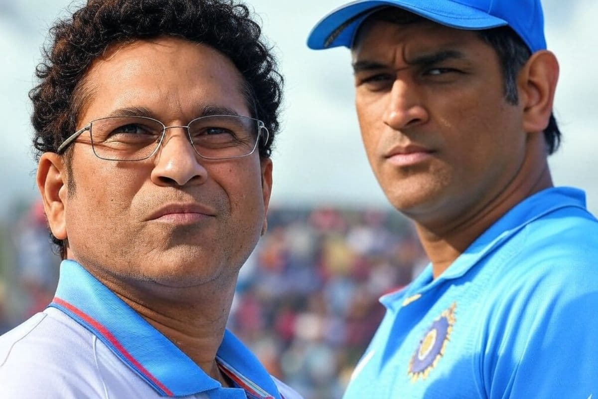 Sachin Tendulkar MS Dhoni Sachin Tendulkar MS Dhoni