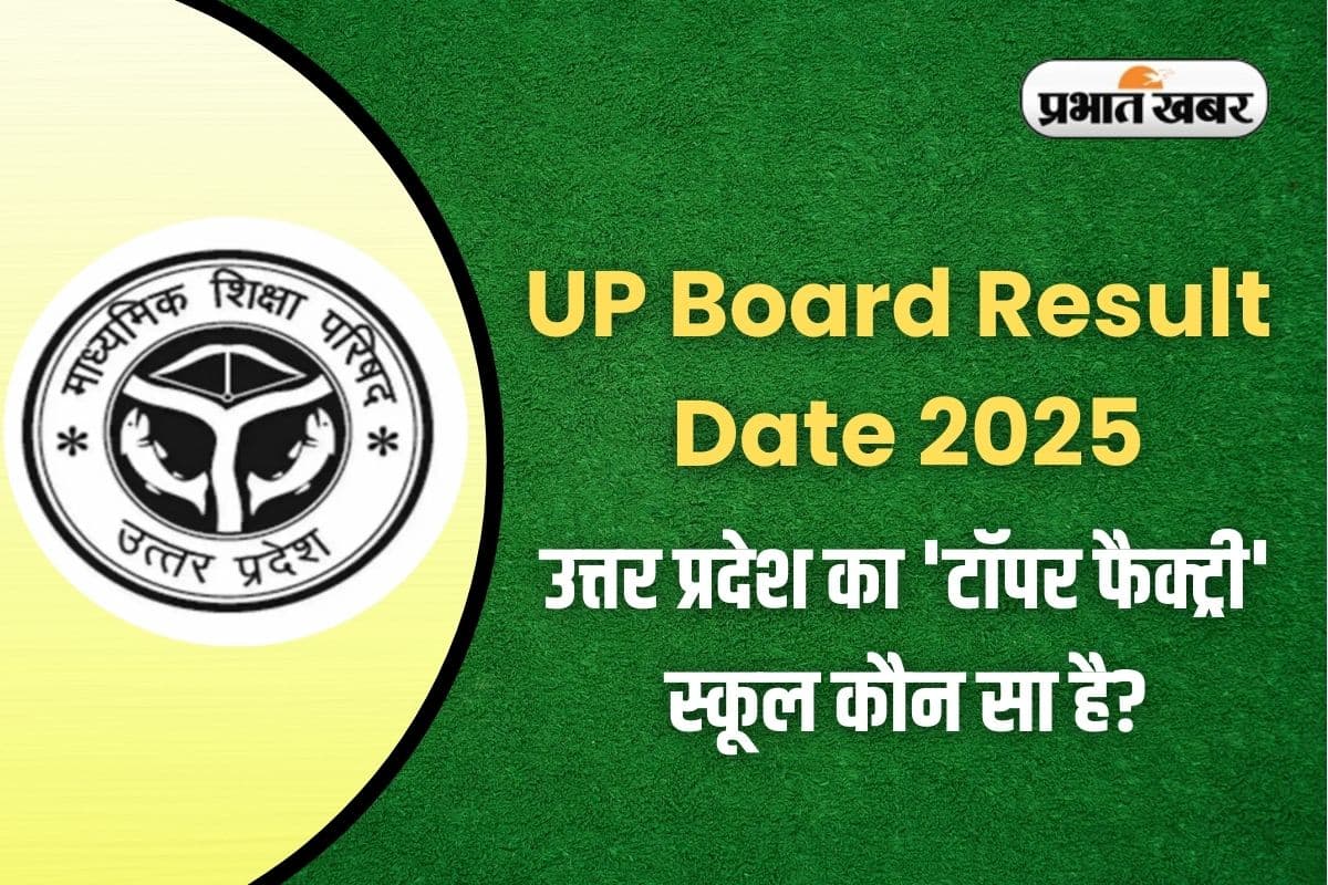 UP Board Result 2025: यूपी का टॉपर्स फैक्ट्री स्कूल, यहां के छात्र हुए 10वीं और 12वीं में टॉपर