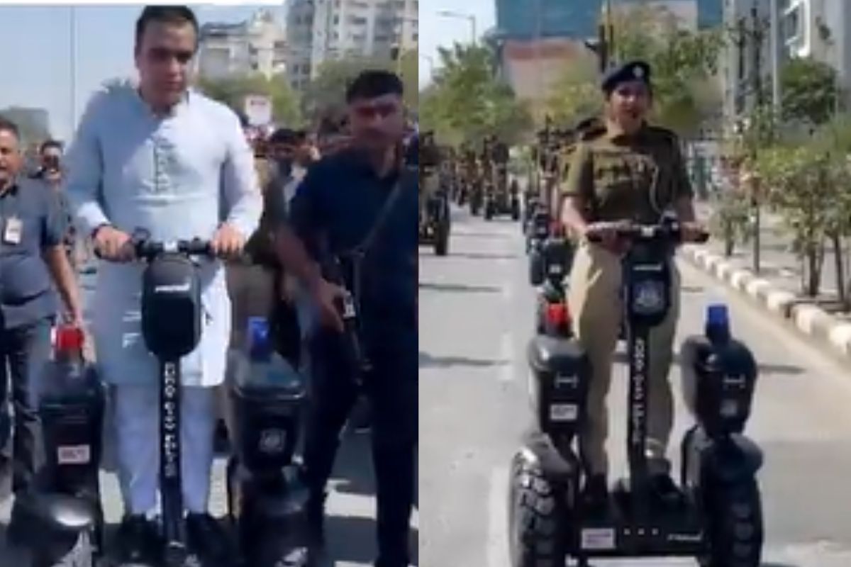 जहां नहीं पहुंच पाएगी पुलिस वैन, वहां दौड़ेगा ये सेल्फ बैलेंसिंग ई-स्कूटर!
