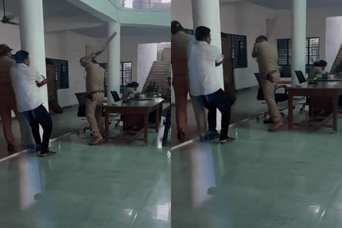 Viral Video: थाने का ‘थर्ड डिग्री टॉर्चर’ देखा है? नहीं देखा तो ये लीजिए…