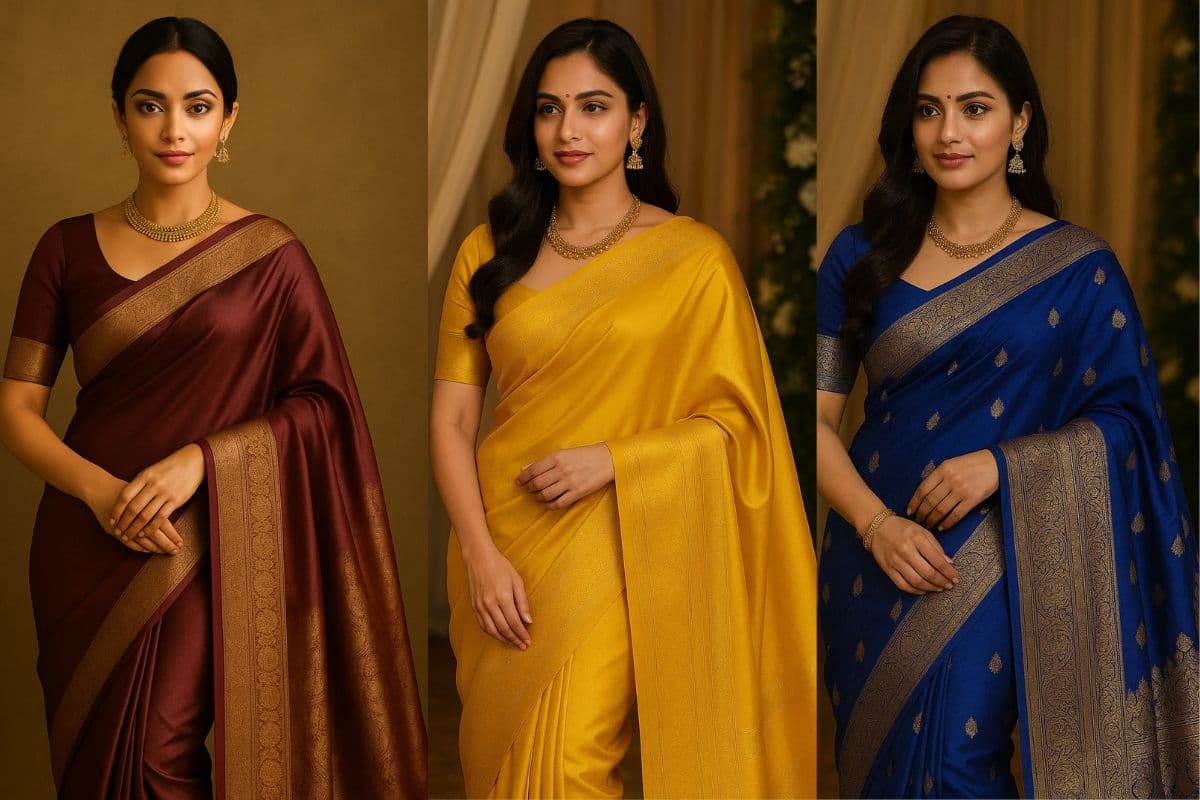 Saree for Wedding Function: शादी फंक्शन में गेटअप को लेकर हैं परेशान, यहां पर देखें लेटेस्ट ट्रेंड