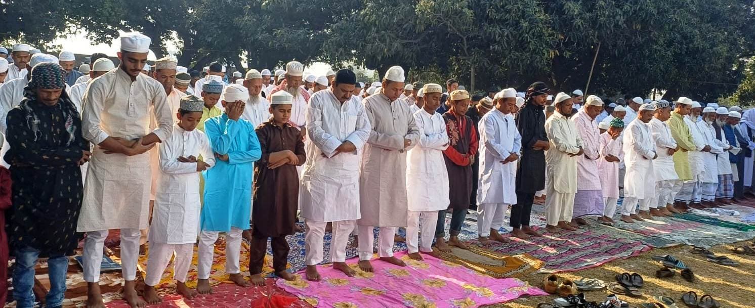 सौहार्दपूर्ण वातावरण में मनी ईद