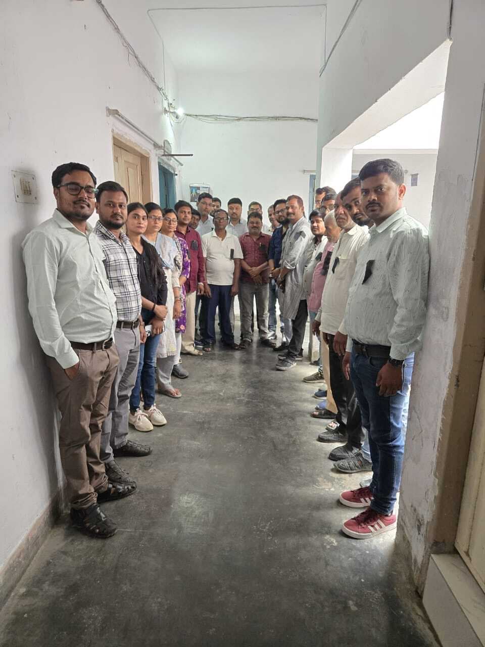 Slogans of NPS and UPS go back in Samastipur:यूपीएस के विरोध में मनाया काला दिवस