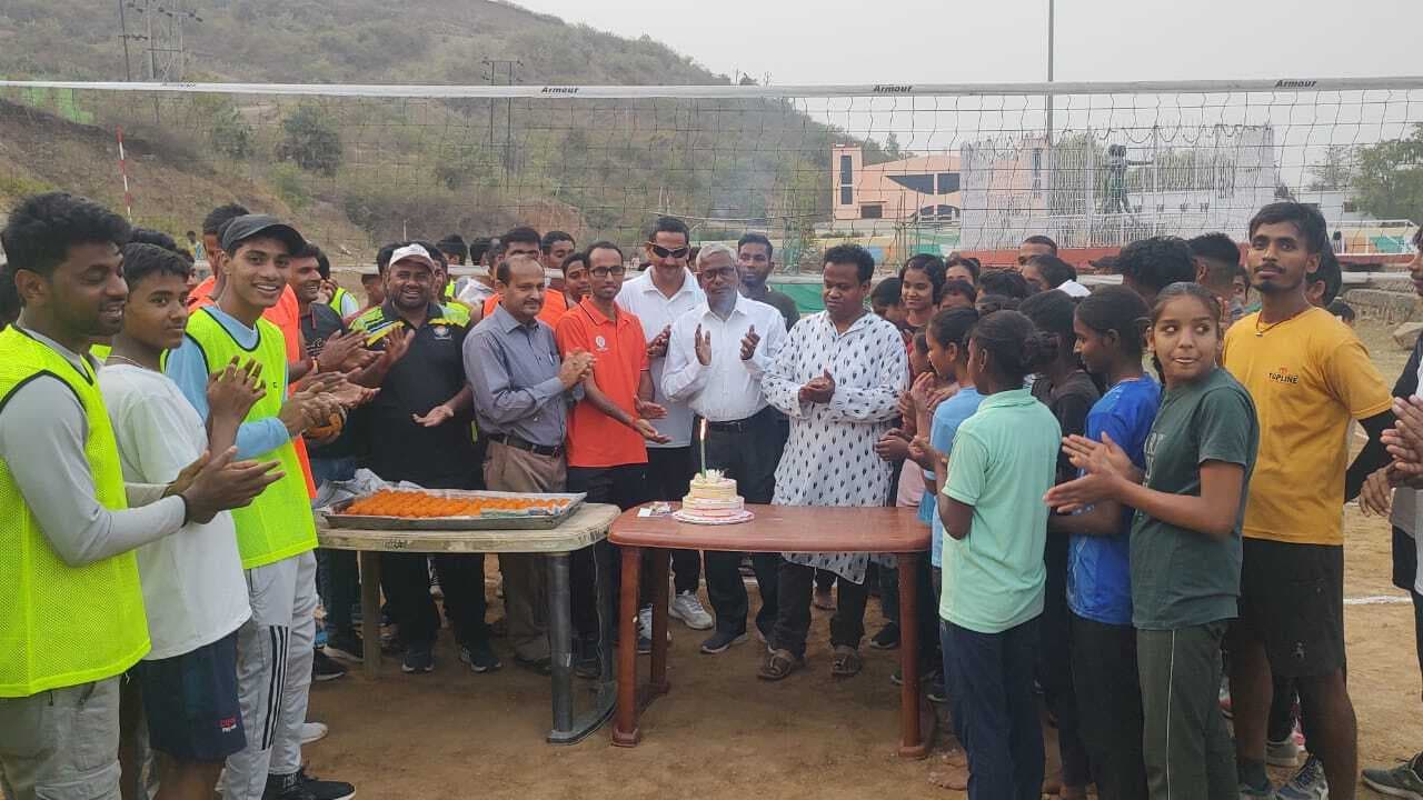 झारखंड वॉलीबॉल दिवस पर हुई प्रतियोगिता
