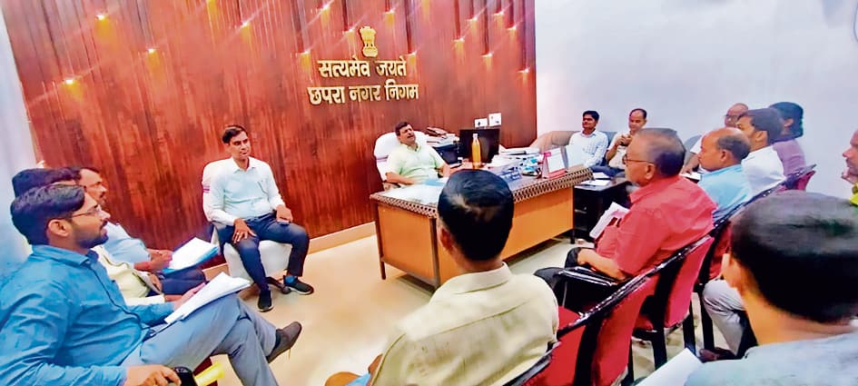 सारण प्रभात : मानसून से निबटने के लिए निगम ने तैयार किया ब्लूप्रिंट