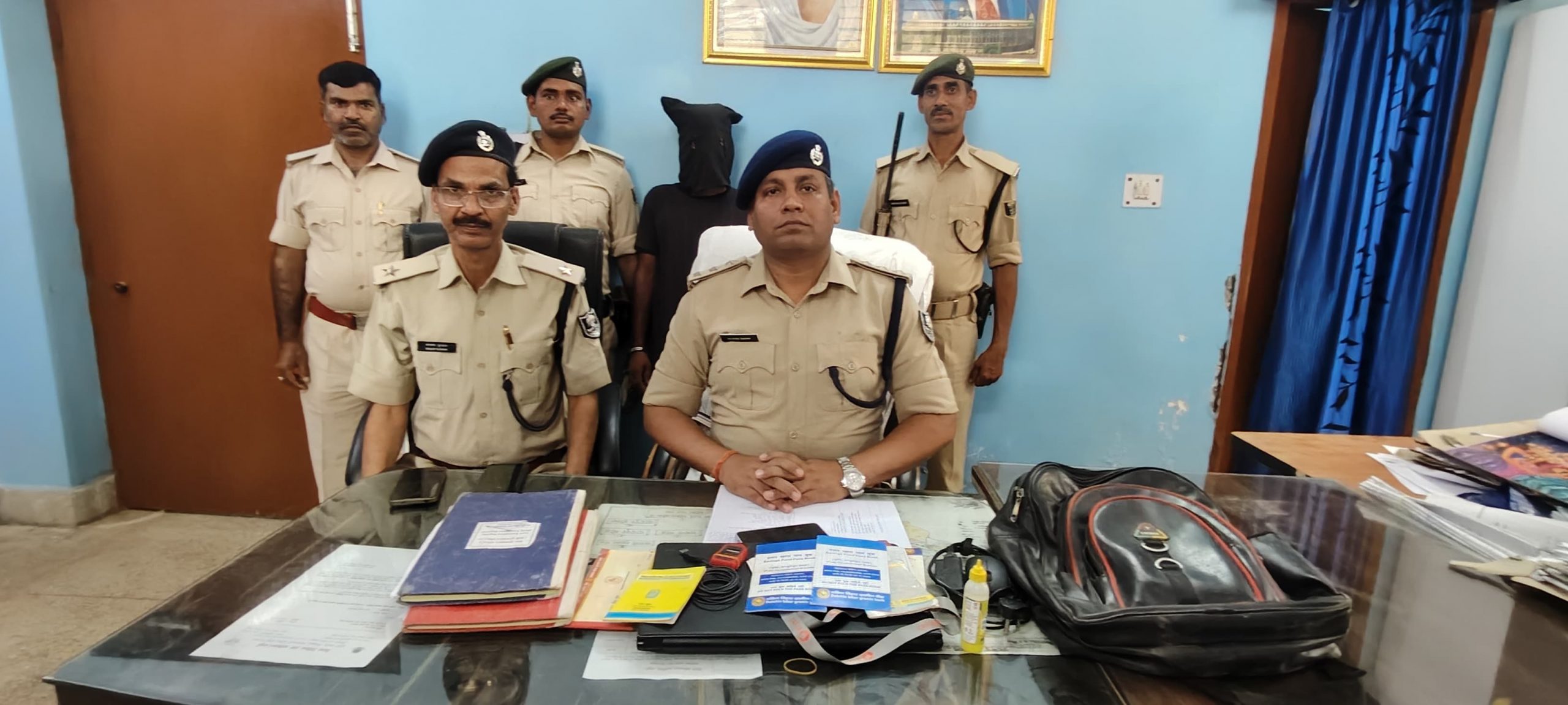 सीएसपी संचालक से लूटपाट मामले में गिरफ्तार विशाल पर कई मामले हैं दर्ज