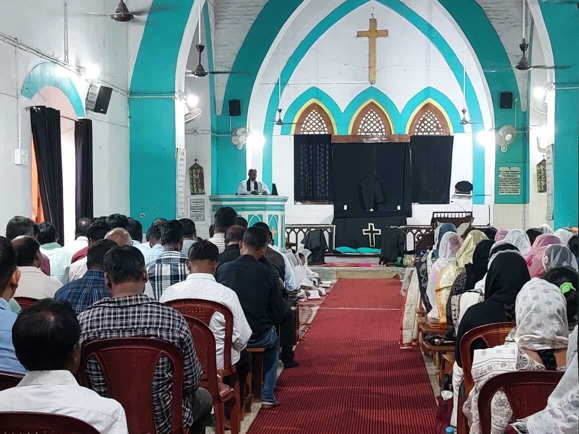 मसीही समाज के लोगों प्रभु यीशु को किया याद,