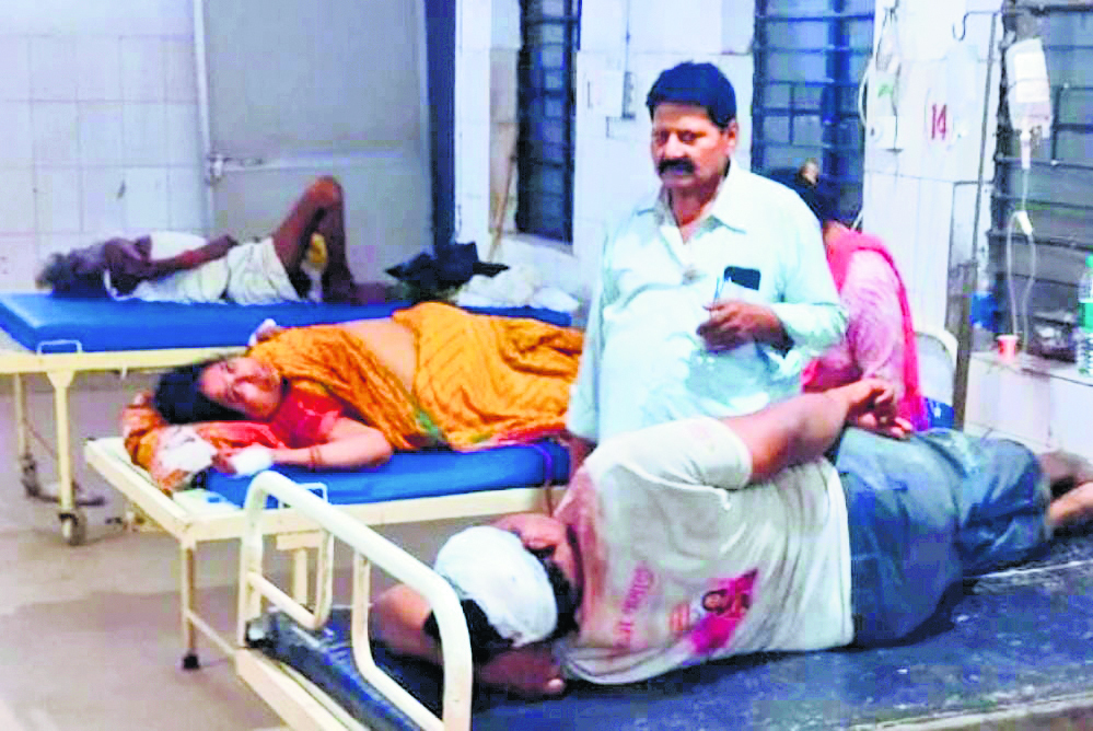 Hajipur News : गोरौल में भूमि विवाद में दो पक्षों में जमकर मारपीट, महिला समेत सात लोग घायल