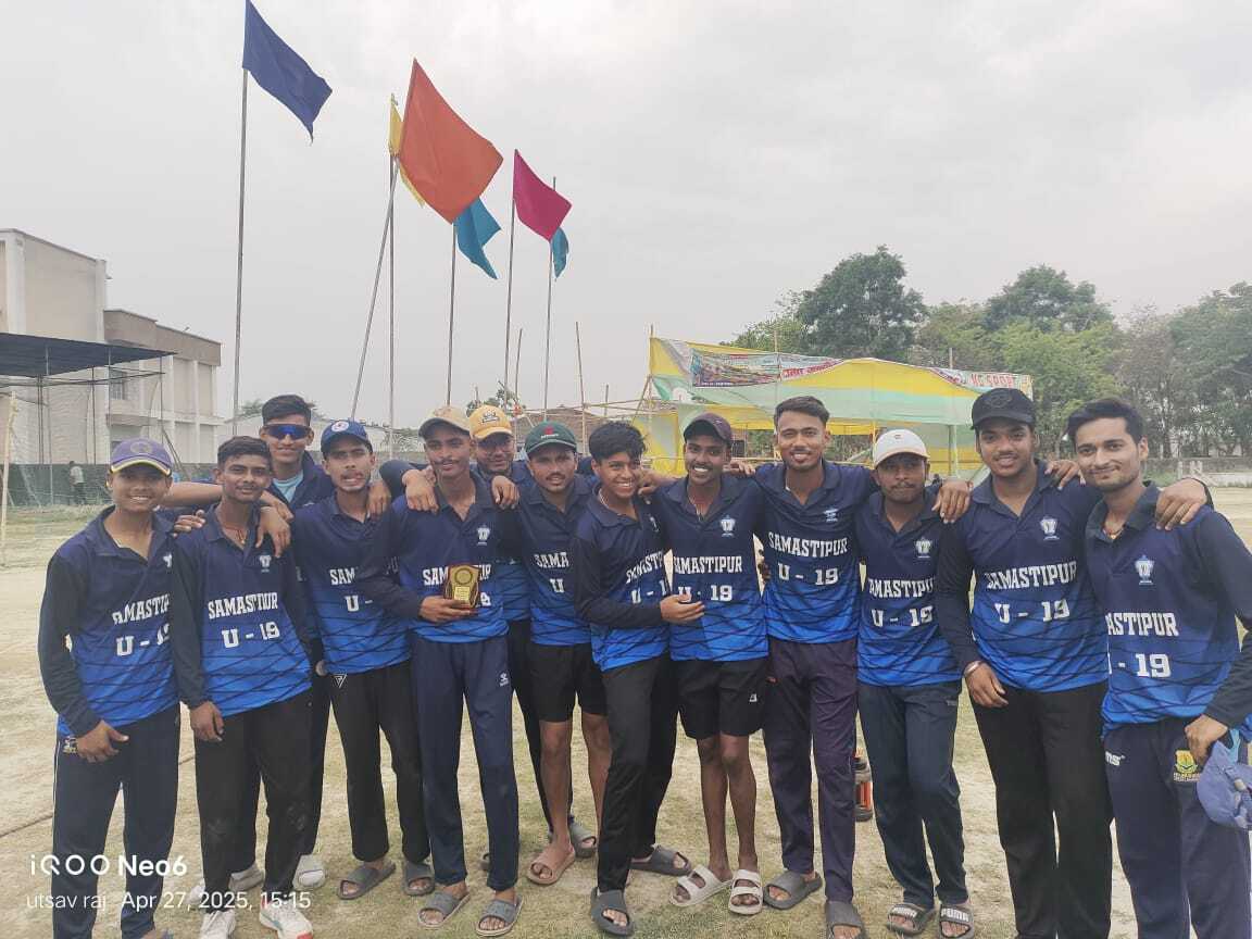 रणधीर वर्मा अंडर-19 वनडे ट्रॉफी – समस्तीपुर ने सुपौल को हराकर जमाया ट्रॉफी पर कब्जा