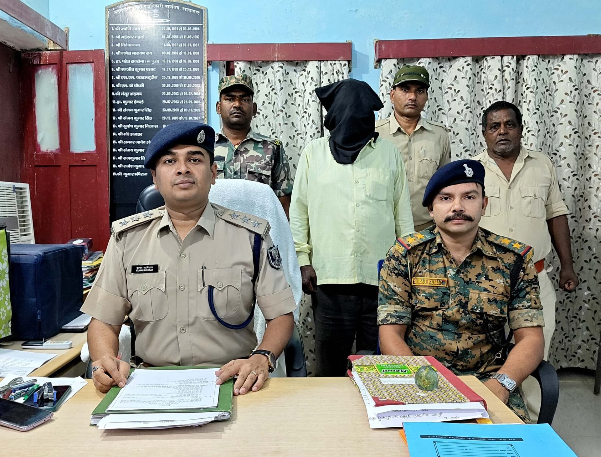 15 वर्षों से फरार हार्डकोर नक्सली विकास यादव गिरफ्तार