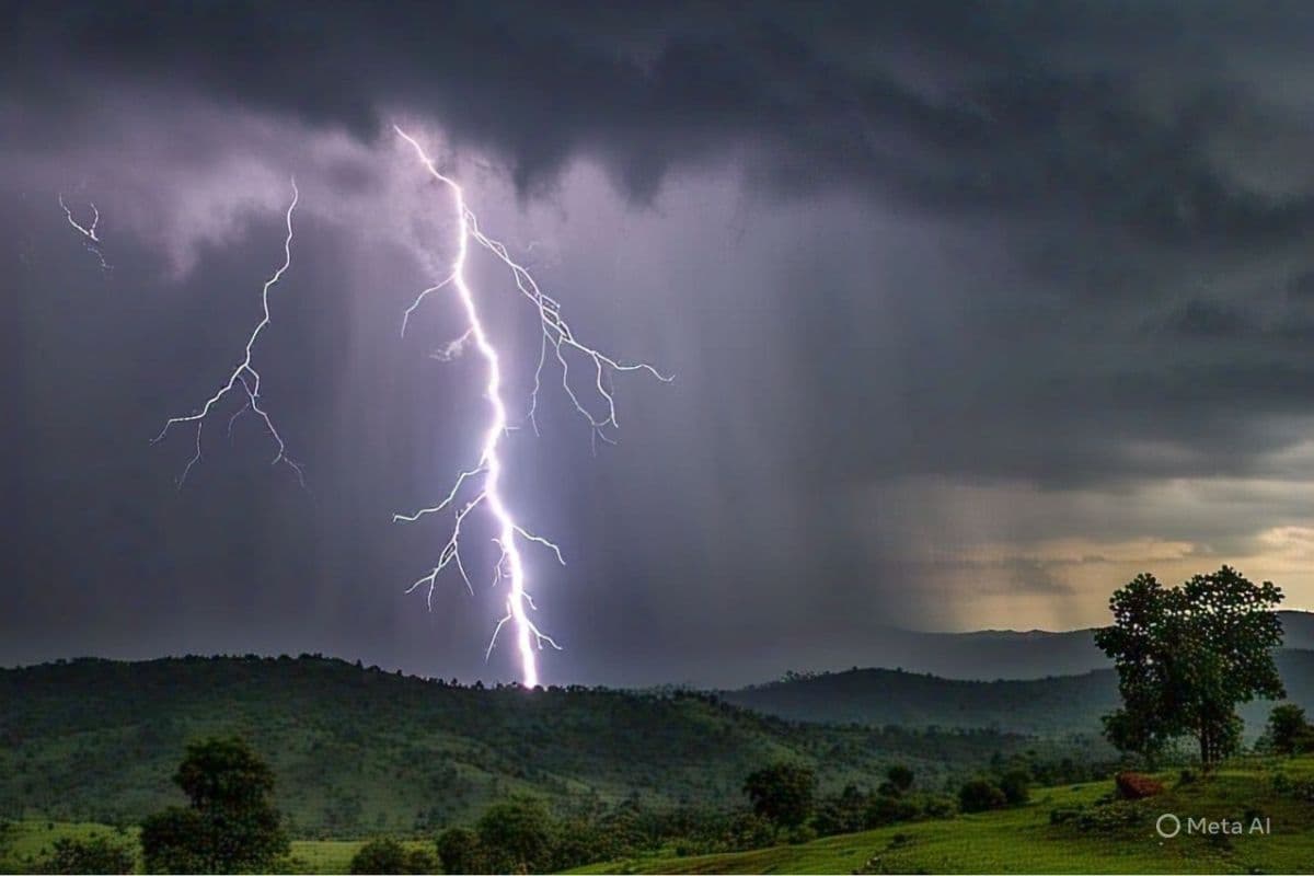Jharkhand Weather: झारखंड में तेज हवाओं के साथ बारिश और वज्रपात, अगले 72 घंटे के लिए हीट वेव की चेतावनी