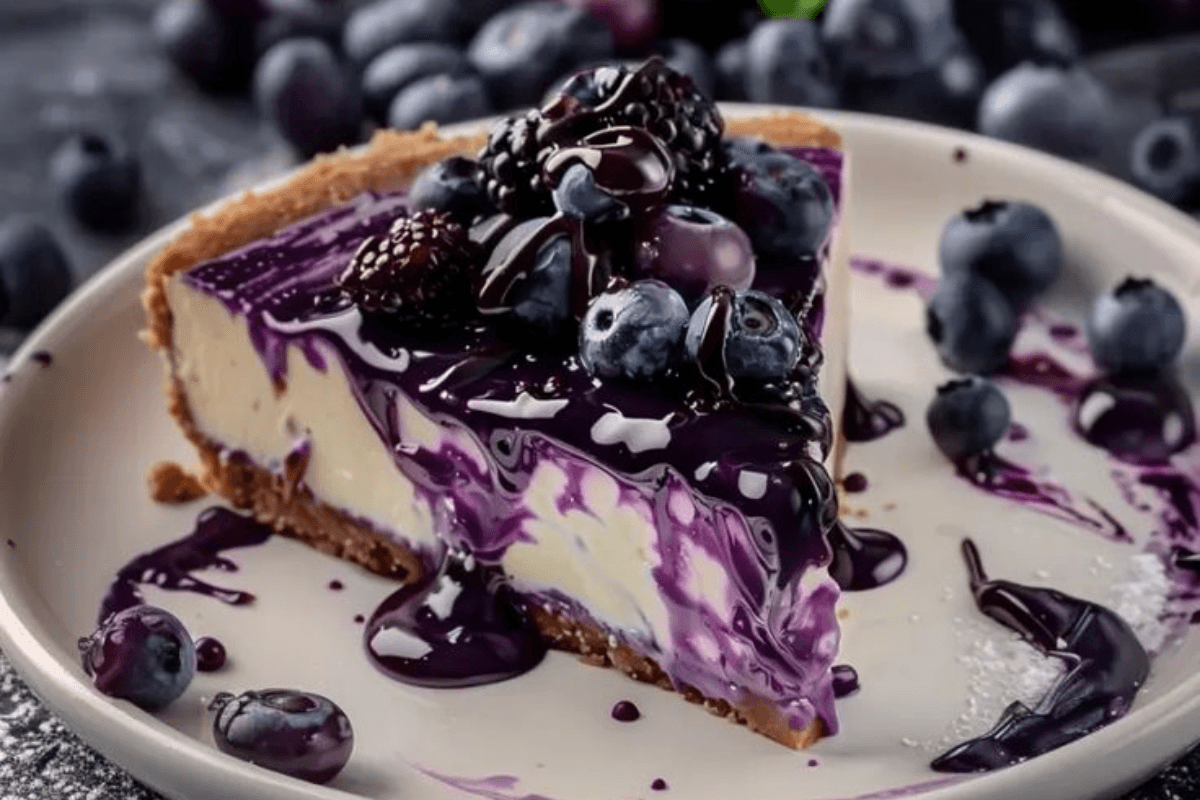 Blueberry Cheesecake Recipe | ब्लूबेरी चीजकेक रेसिपी अब घर पर बनाएं बेकरी जैसा स्वाद