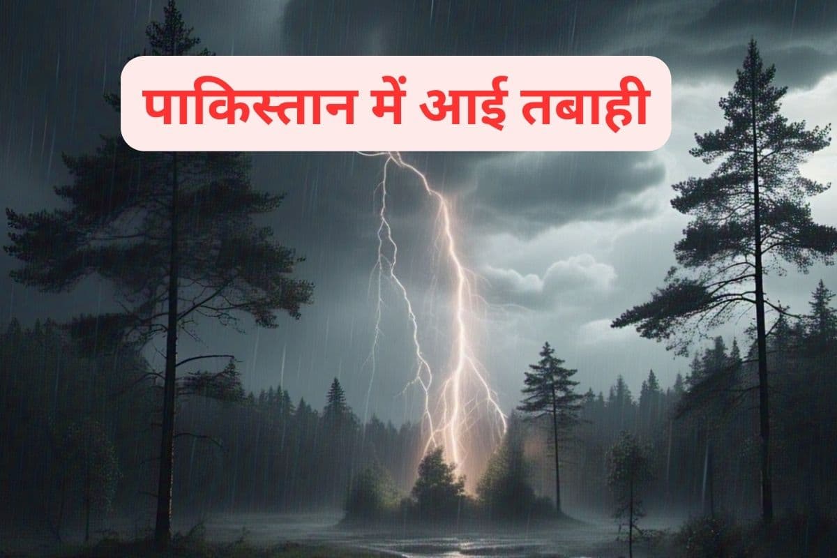 पाकिस्तान में तूफान का तांडव, मकान ढहे, पेड़ गिरे, डर से कुरान की आयतें पढ़ने लगे लोग