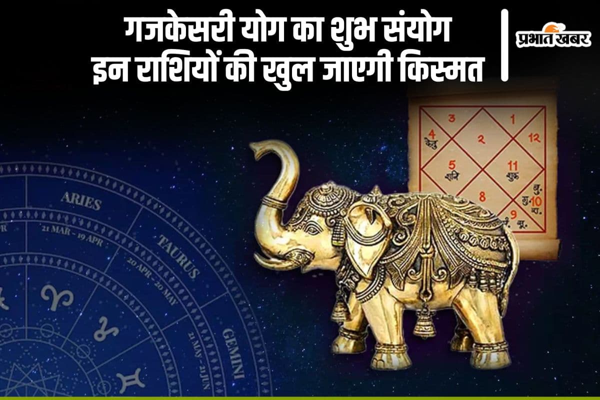 Gajakesari Yoga का होगा निर्माण, इन राशियों को मिलेगा भरपूर लाभ