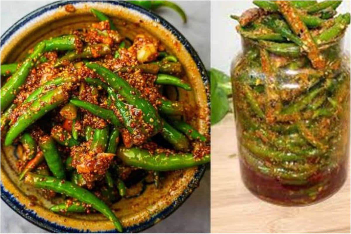Green Chili Pickle Recipe: 5 मिनट में बनाएं तीखी हरी मिर्च का आचार, हर कोई हो जाएंगा आपका दीवना Green Chili Pickle Recipe: 5 मिनट में बनाएं तीखी हरी मिर्च का आचार, हर कोई हो जाएंगा आपका दीवना