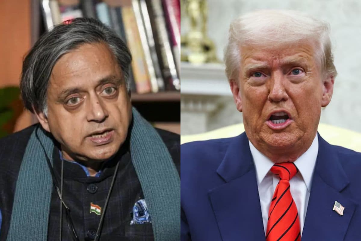 Shashi Tharoor Reaction on Donald Trump: शशि थरूर के बयान ने इंटरनेट पर मचाई धूम, ट्रंप को बताया… देखें वीडियो