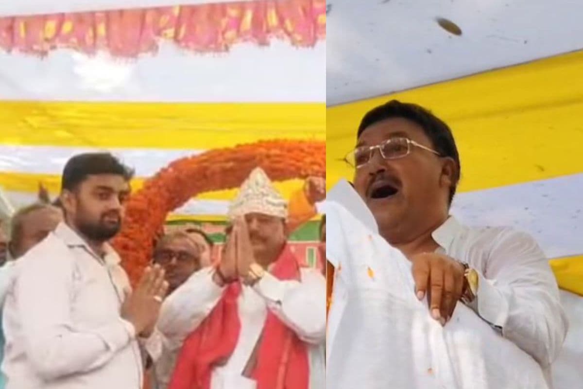 Bihar Politics: JDU नेता मंच पर हुए भावुक, अचानक गाने लगे गाना ‘सुबह में लेता हूं, शाम में लेता हूं…’