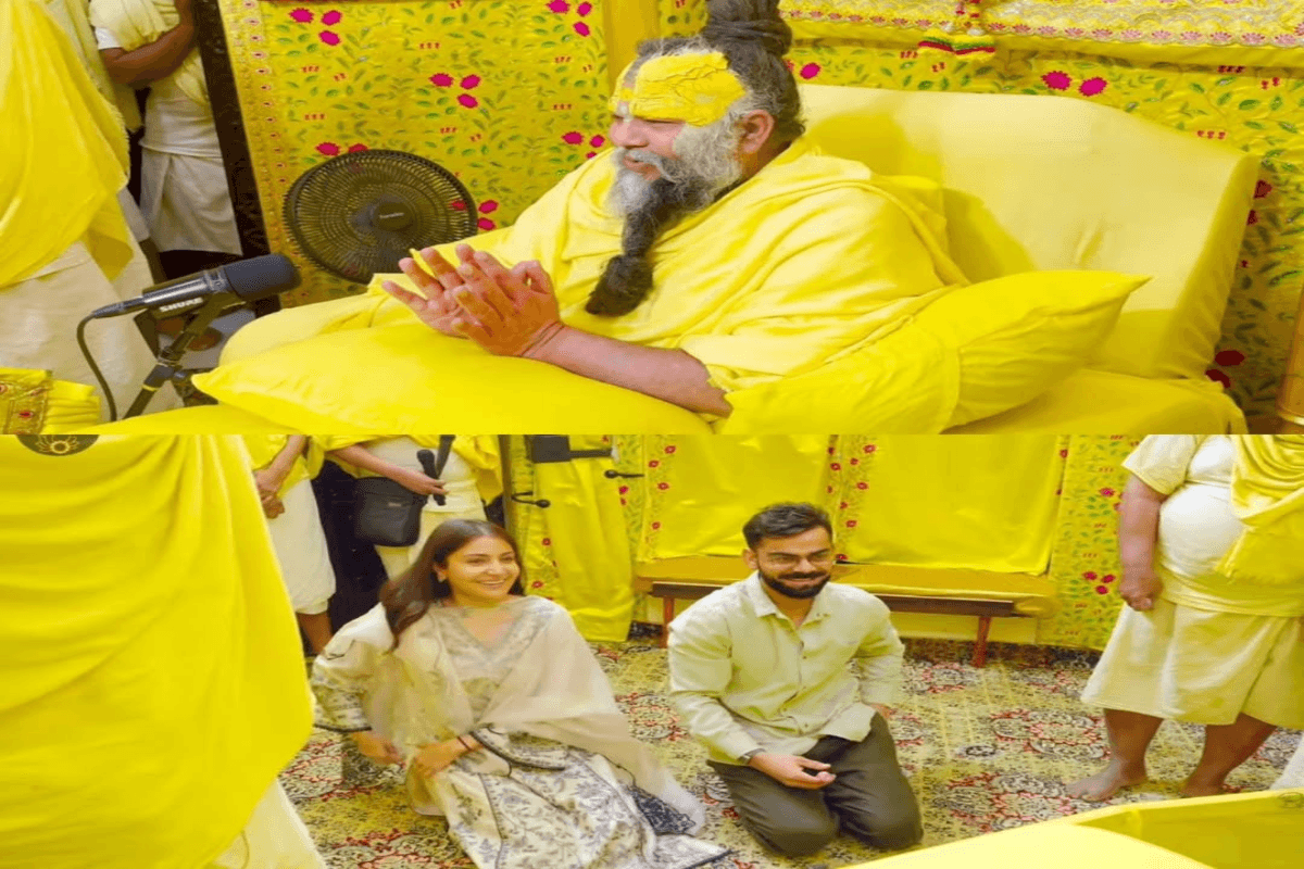 वृंदावन में संत प्रेमानंद से मिले विराट कोहली और अनुष्का शर्मा, संन्यास के बाद की पहली आध्यात्मिक यात्रा