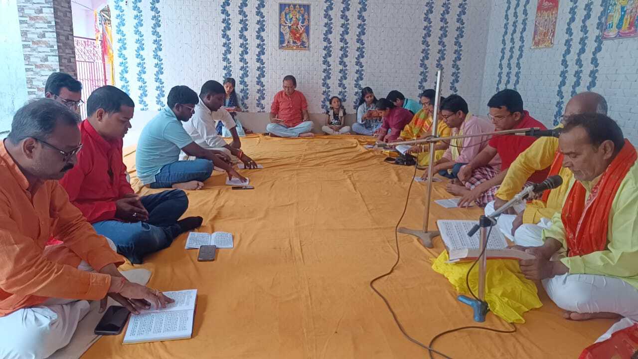 जानकी नवमी पर धतालदास ठाकुरबाड़ी में कई कार्यक्रम का हुआ आयोजन