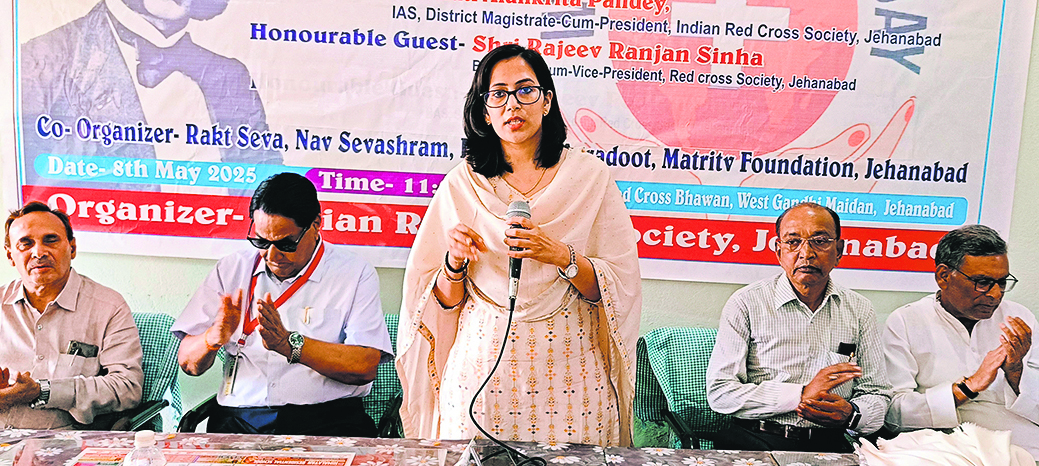 Jehanabad : कुपोषण के खिलाफ अभियान में भागीदार बनेगी रेडक्रॉस