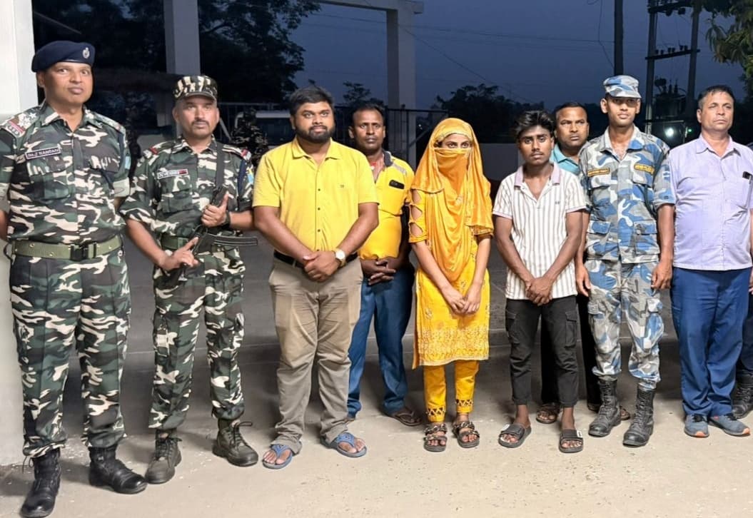 Motihari: एसएसबी ने नेपाली लड़की को मानव तस्कर के चंगुल से कराया मुक्त