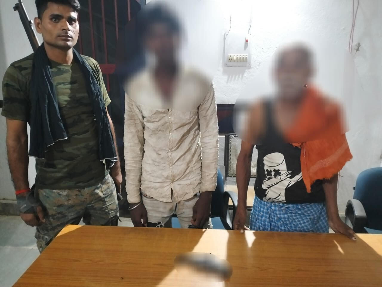 कट्टा के साथ दो अपराधी गिरफ्तार, पुलिस ने भेजा जेल