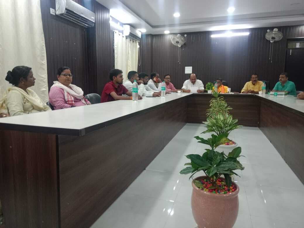एनडीए आजाद पार्क से निकालेगा तिरंगा यात्रा, बैठक में चर्चा