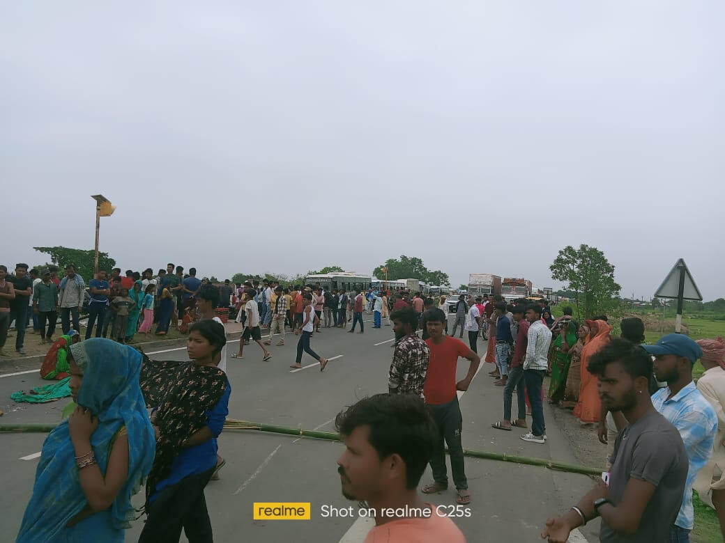 Madhubani News : एनएच पार कर रहे किशोर को ट्रक ने कुचला, मौत