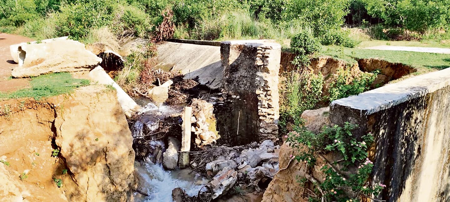 East Singhbhum News : हुपूडीह में नहर टूटने से फसल बर्बाद, परियोजना ने पानी छोड़ना किया बंद