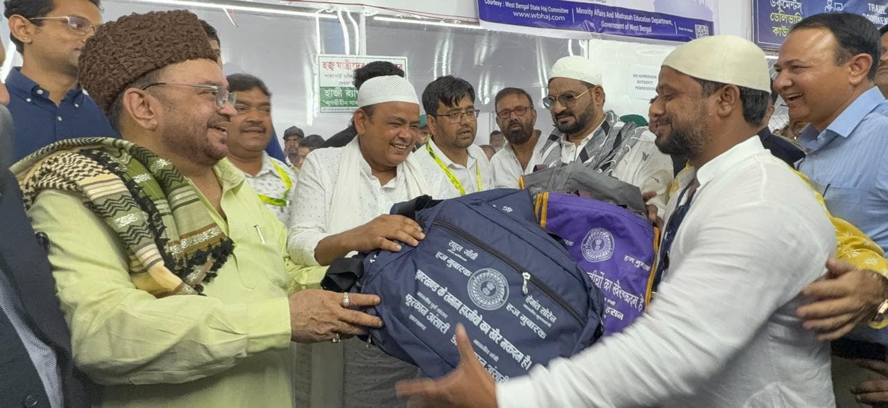 640 हाजियों का पहला जत्था कोलकाता से मदीना के लिए आज होगा रवाना
