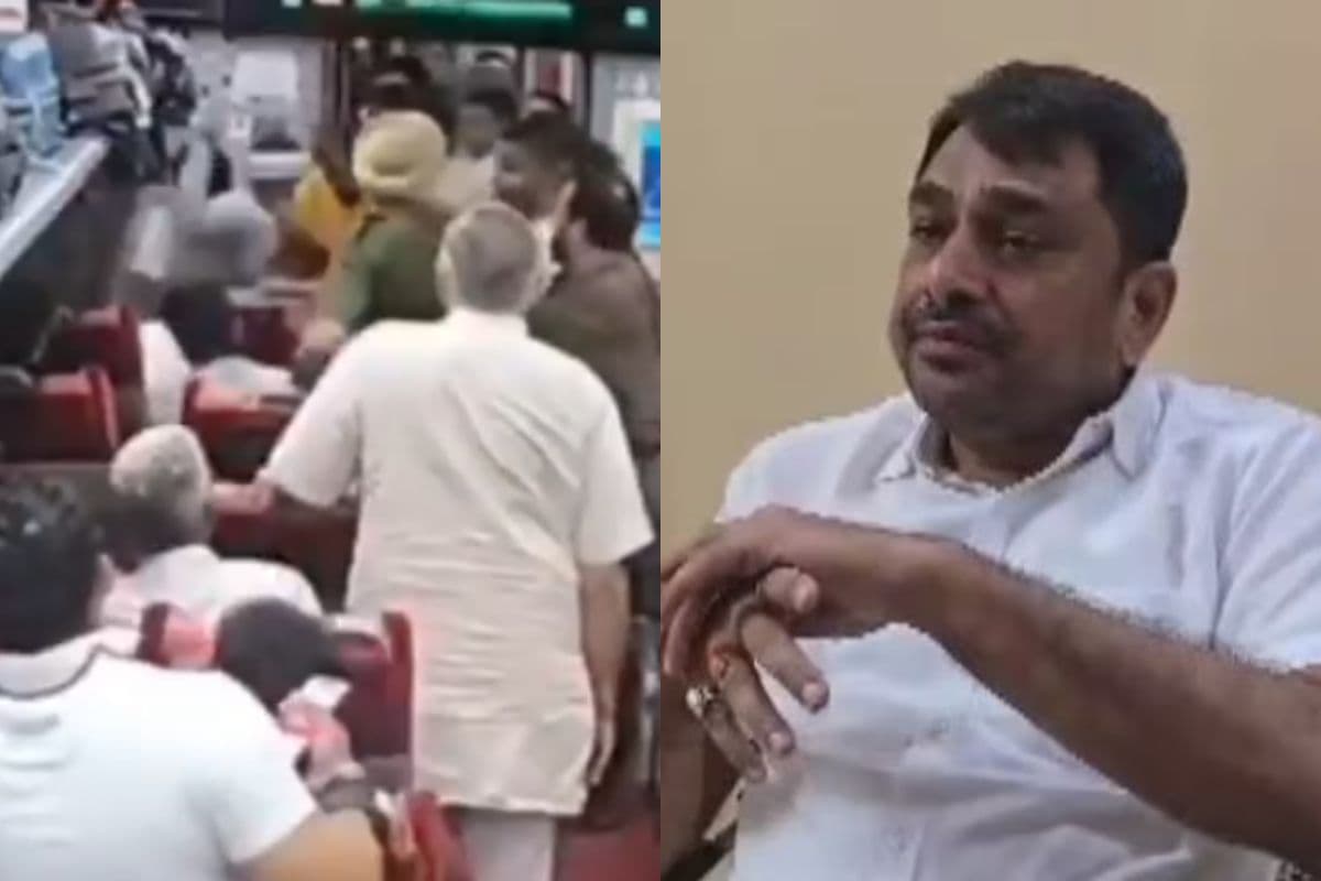 वंदे भारत में सीट विवाद ने पकड़ा तूल, विधायक राजीव सिंह पर गिरी गाज, नोटिस तलब, देखें वीडियो