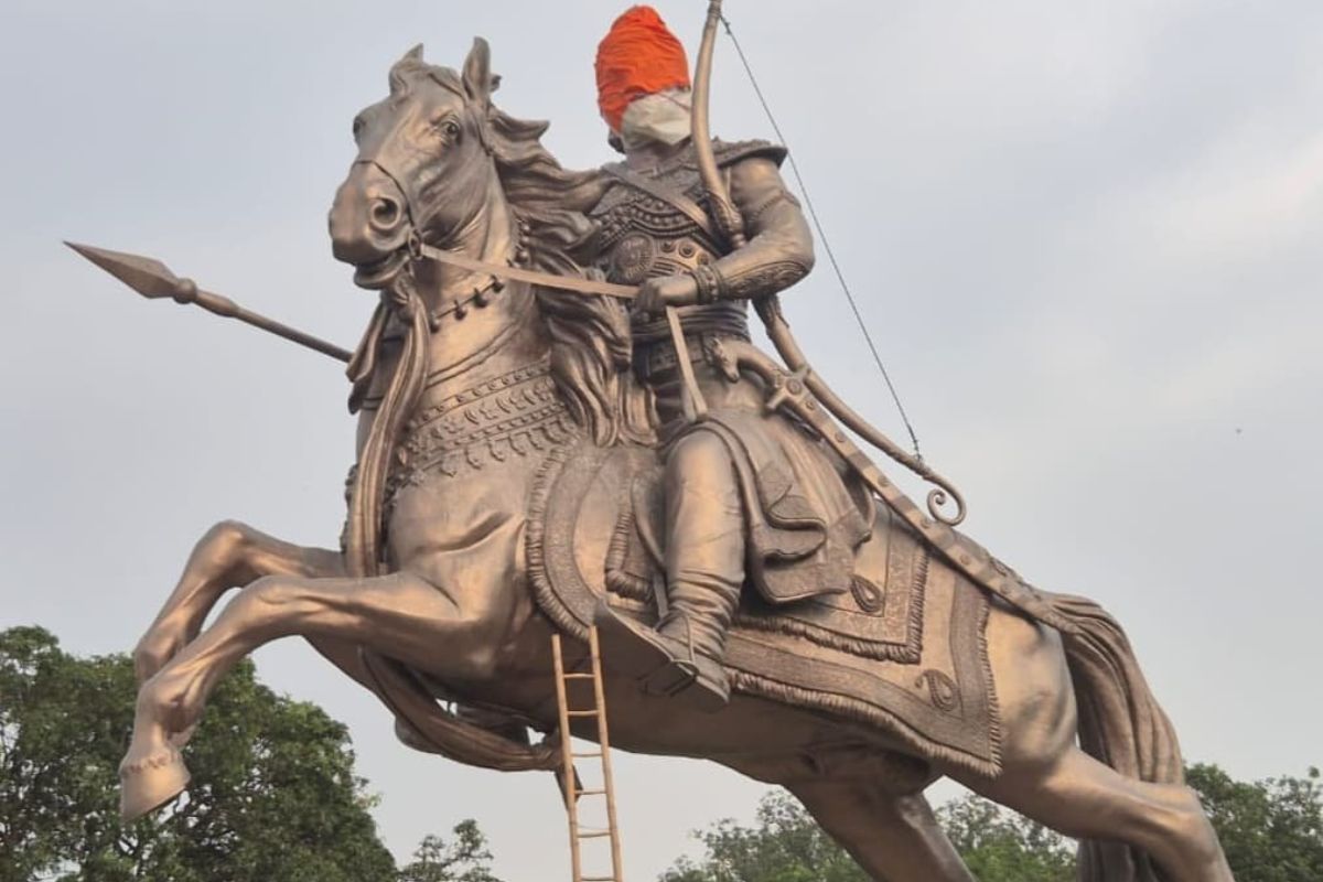 सीएम योगी महाराजा सुहेलदेव की 40 फीट प्रतिमा का आज करेंगे अनावरण, जानें मूर्ति की खासियत